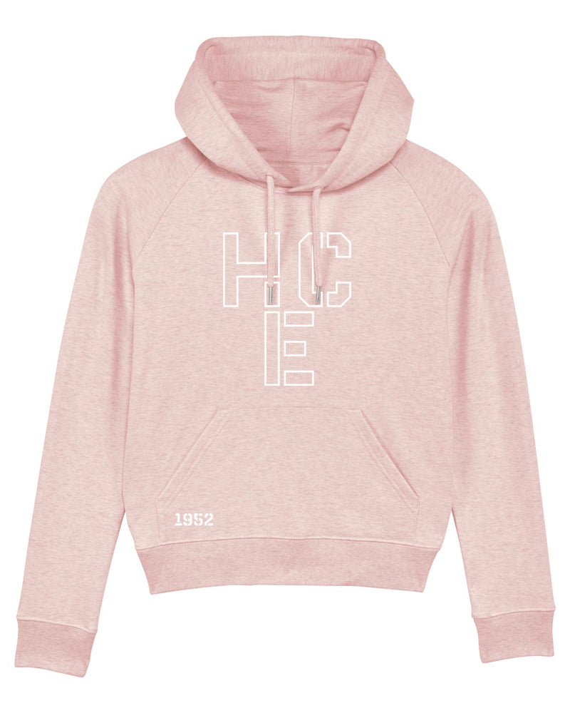 HCE | Hoodie | wmn | heather pink
