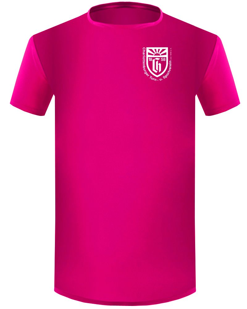 CH 1858 | Performance Shirt mit Backprint | unisex | pink