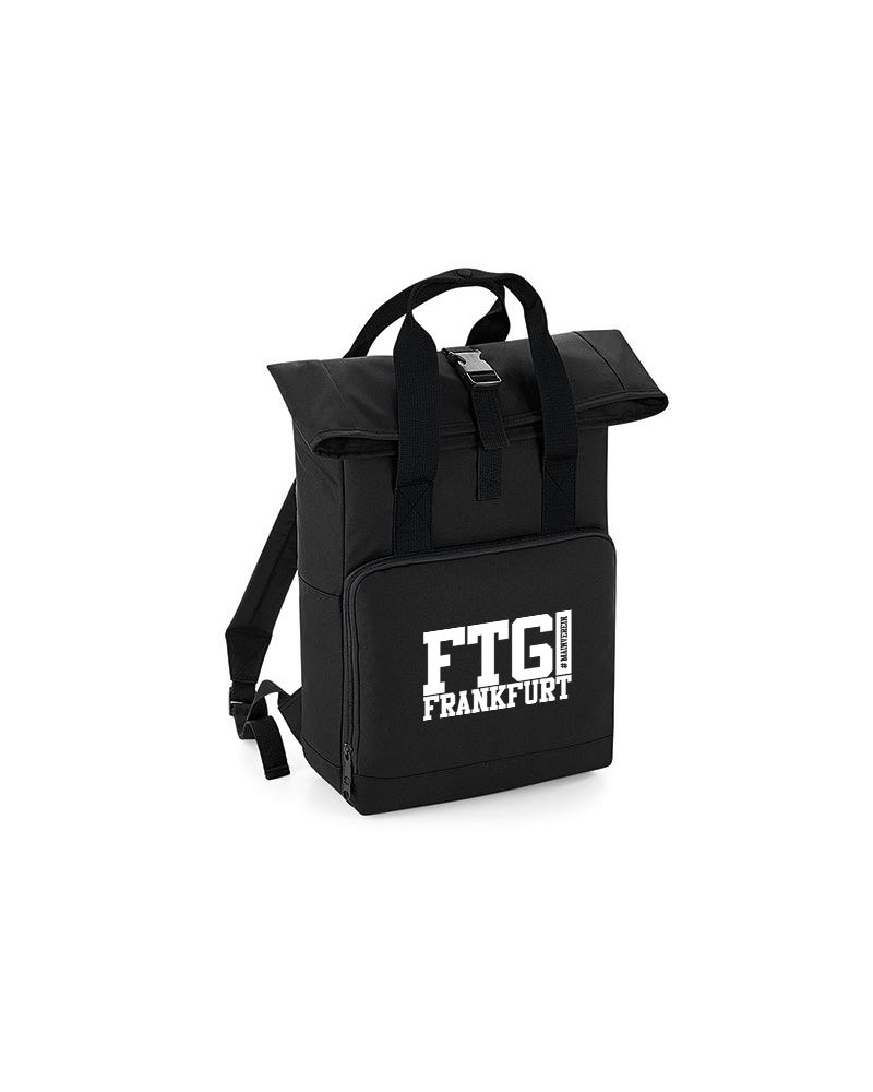 FTG | Roll Top Backpack | unisex | black
