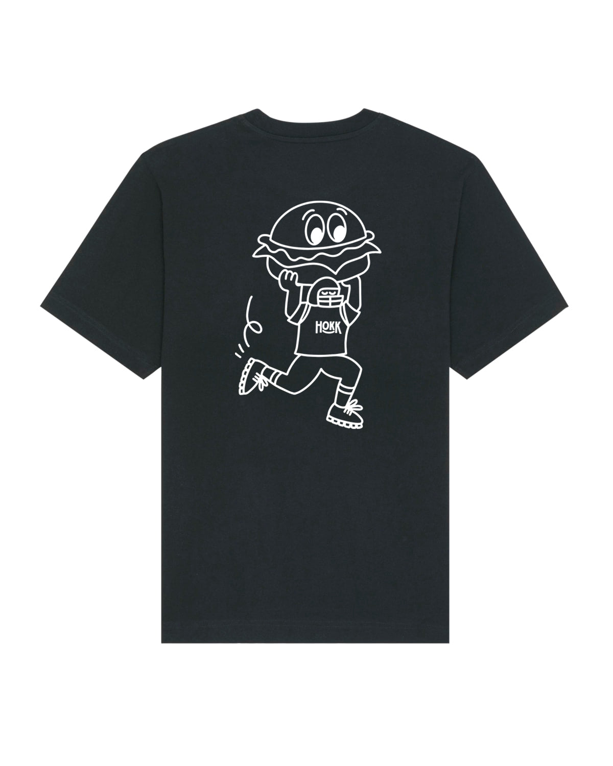 HOKK x FT | Oversized Shirt mit Backprint | Outliner | Men/Unisex | Black