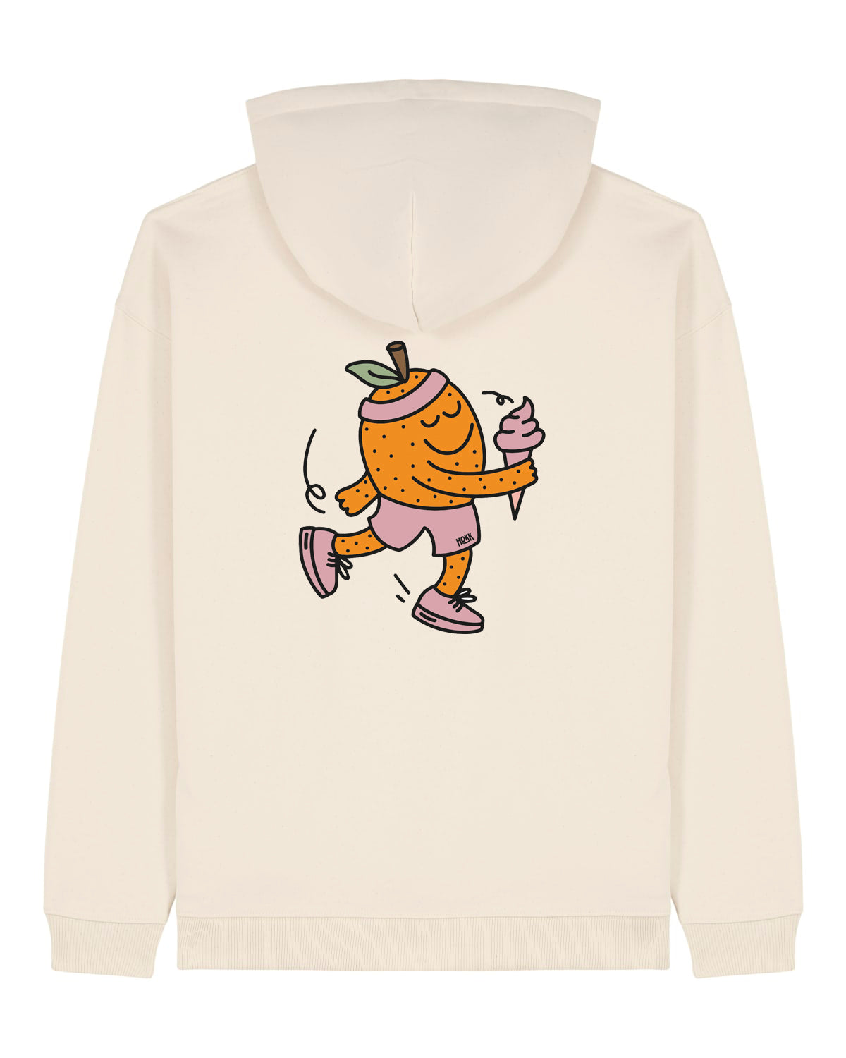 HOKK x FT | Oversized Hoodie mit Backprint | Men/Unisex | Nature