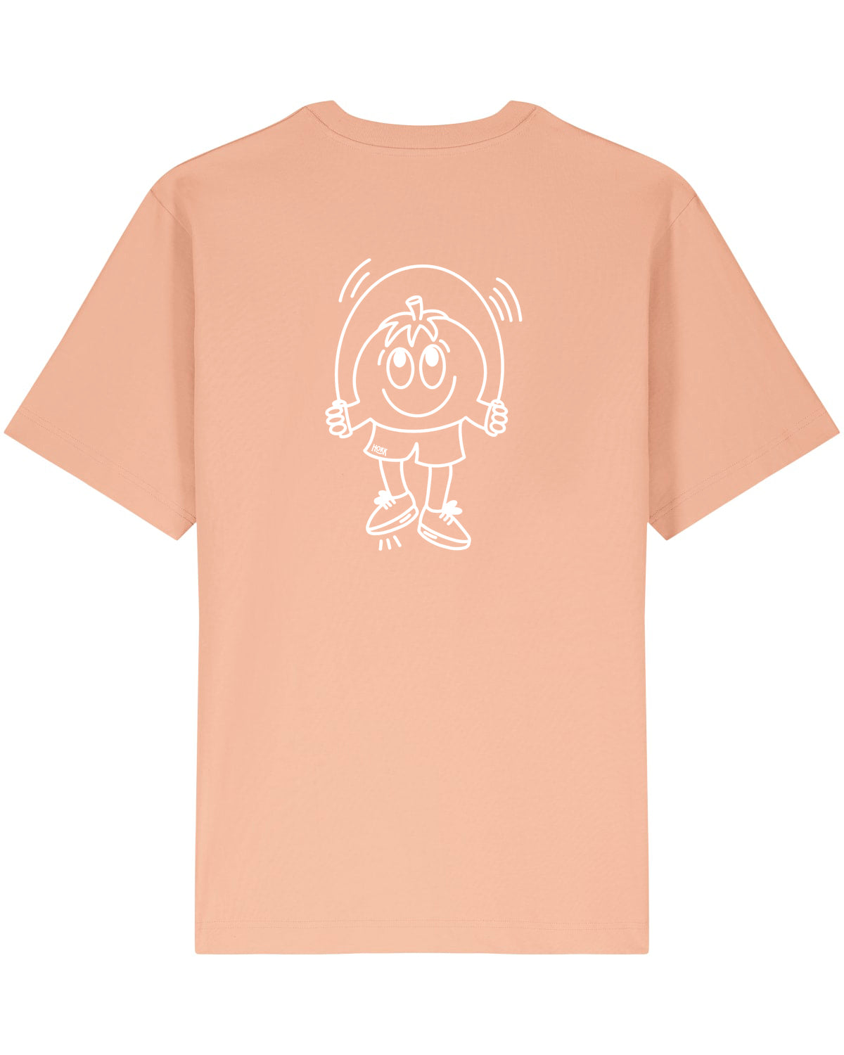 HOKK x FT | Oversized Shirt mit Backprint | Outliner | Men/Unisex | Peach