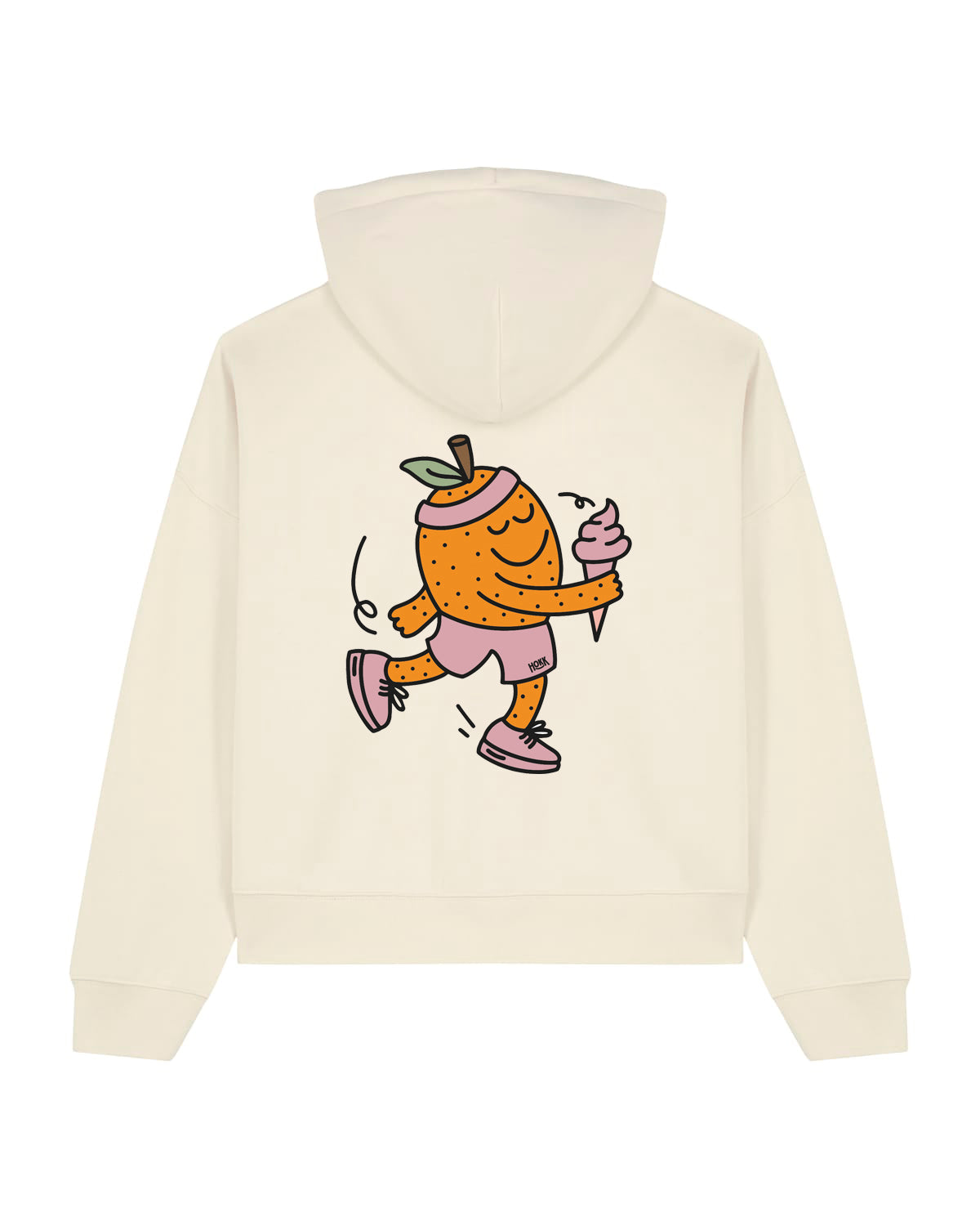 HOKK x FT | Hoodie mit Backprint | Womens | Nature