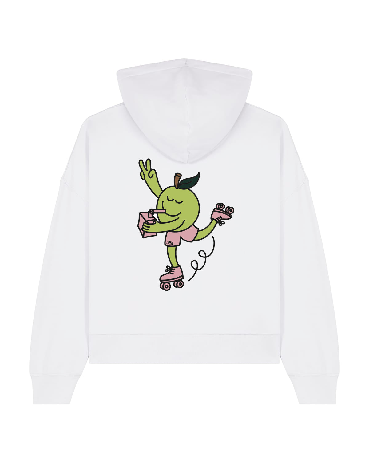 HOKK x FT | Hoodie mit Backprint | Womens | White