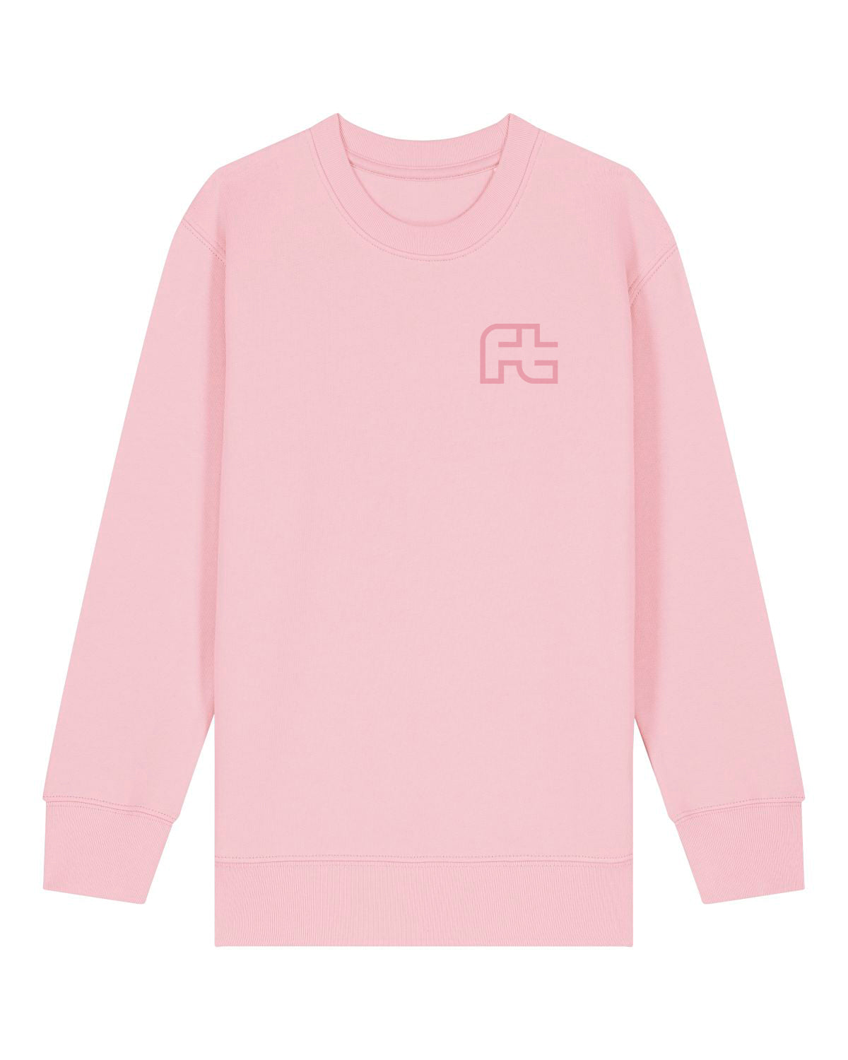 FT 1844 | Crewneck | Kids | Cotton Pink