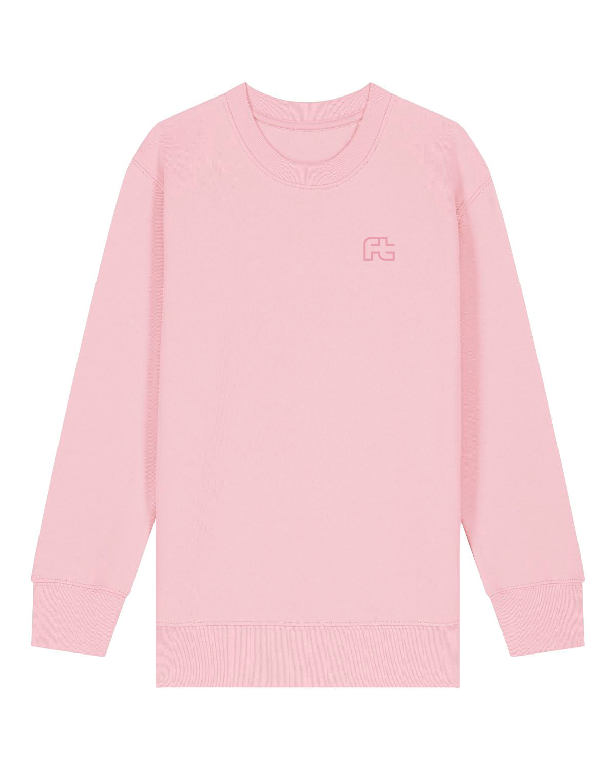 FT 1844 | Crewneck | Kids | Cotton Pink