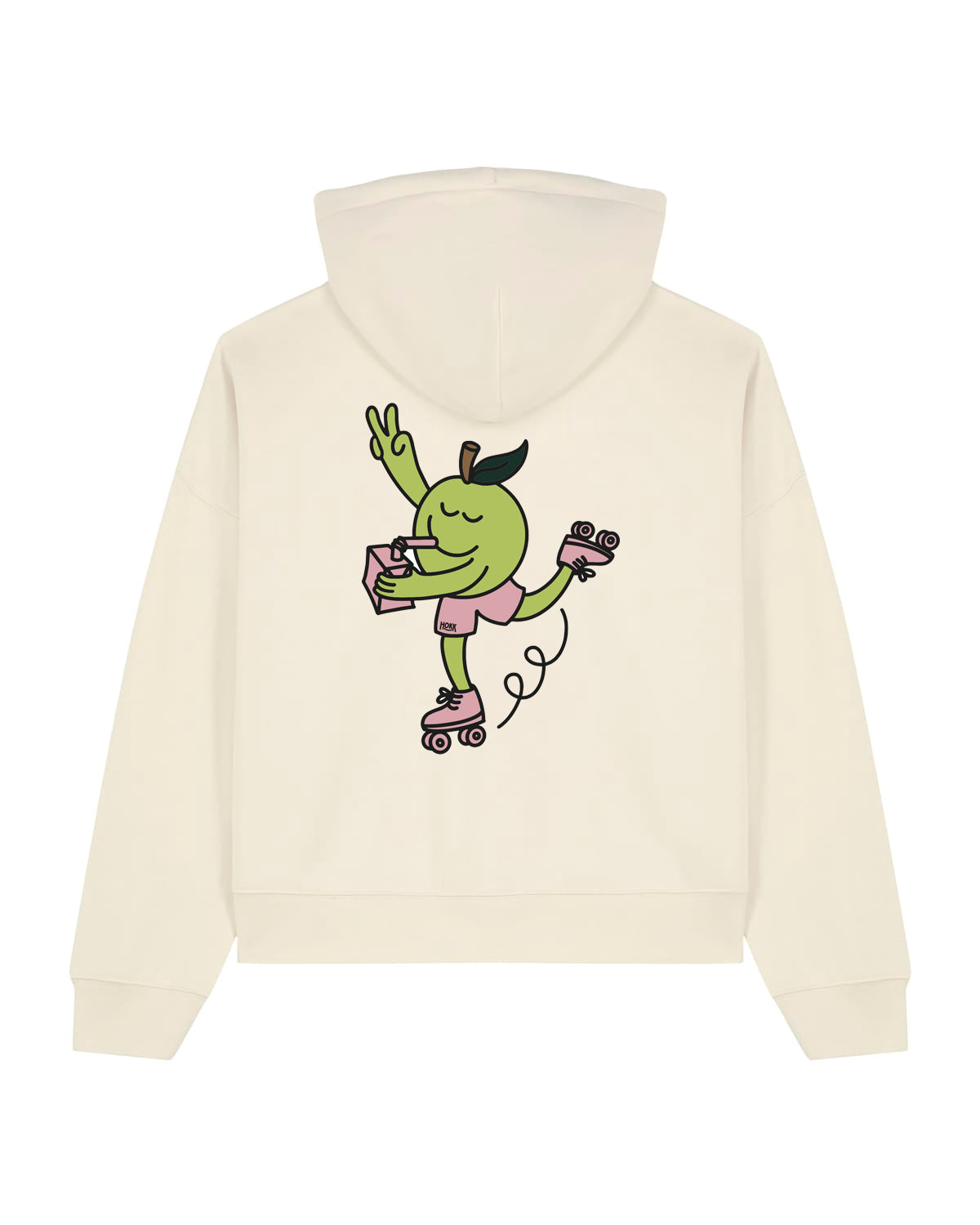 HOKK x FT | Hoodie mit Backprint | Womens | Nature