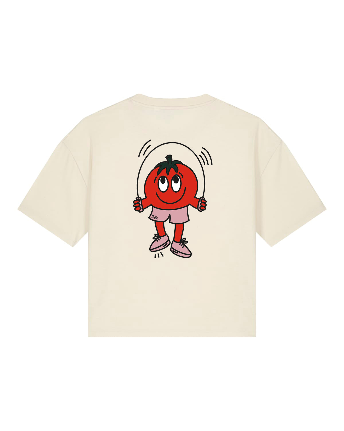 HOKK x FT | Oversized Shirt mit Backprint | Womens | Nature