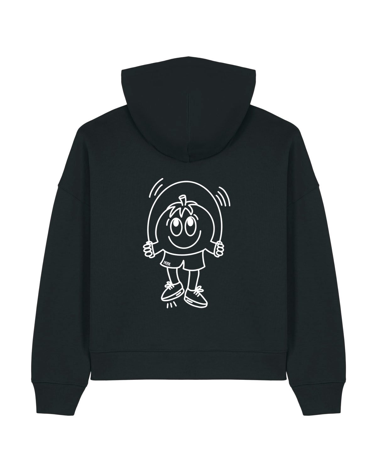 HOKK x FT | Hoodie mit Backprint | Outliner | Womens | Black