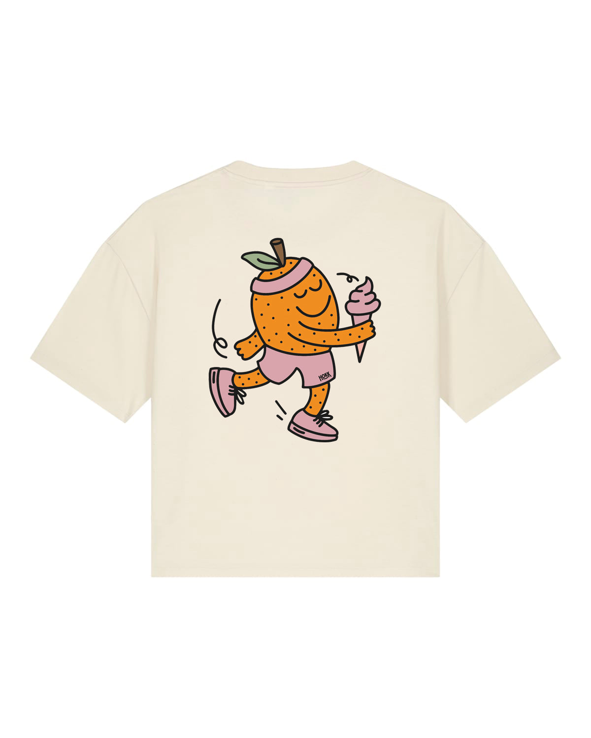 HOKK x FT | Oversized Shirt mit Backprint | Womens | Nature