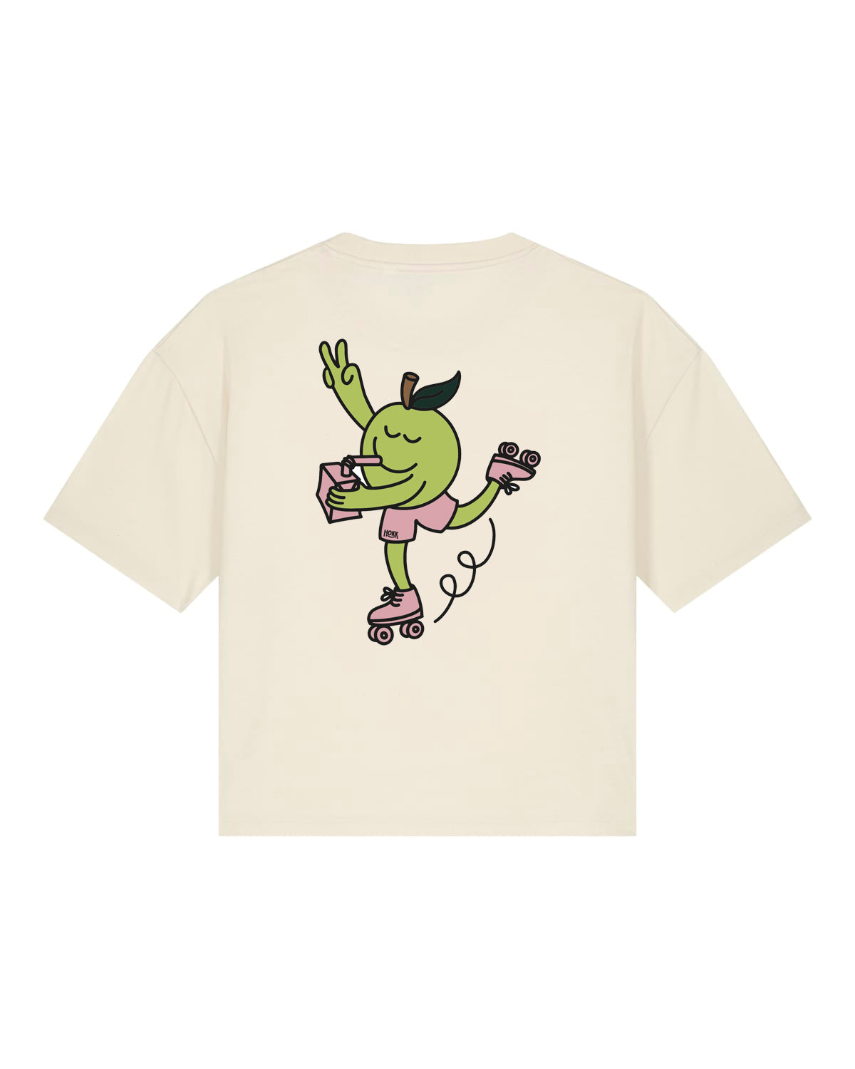 HOKK x FT | Oversized Shirt mit Backprint | Womens | Nature