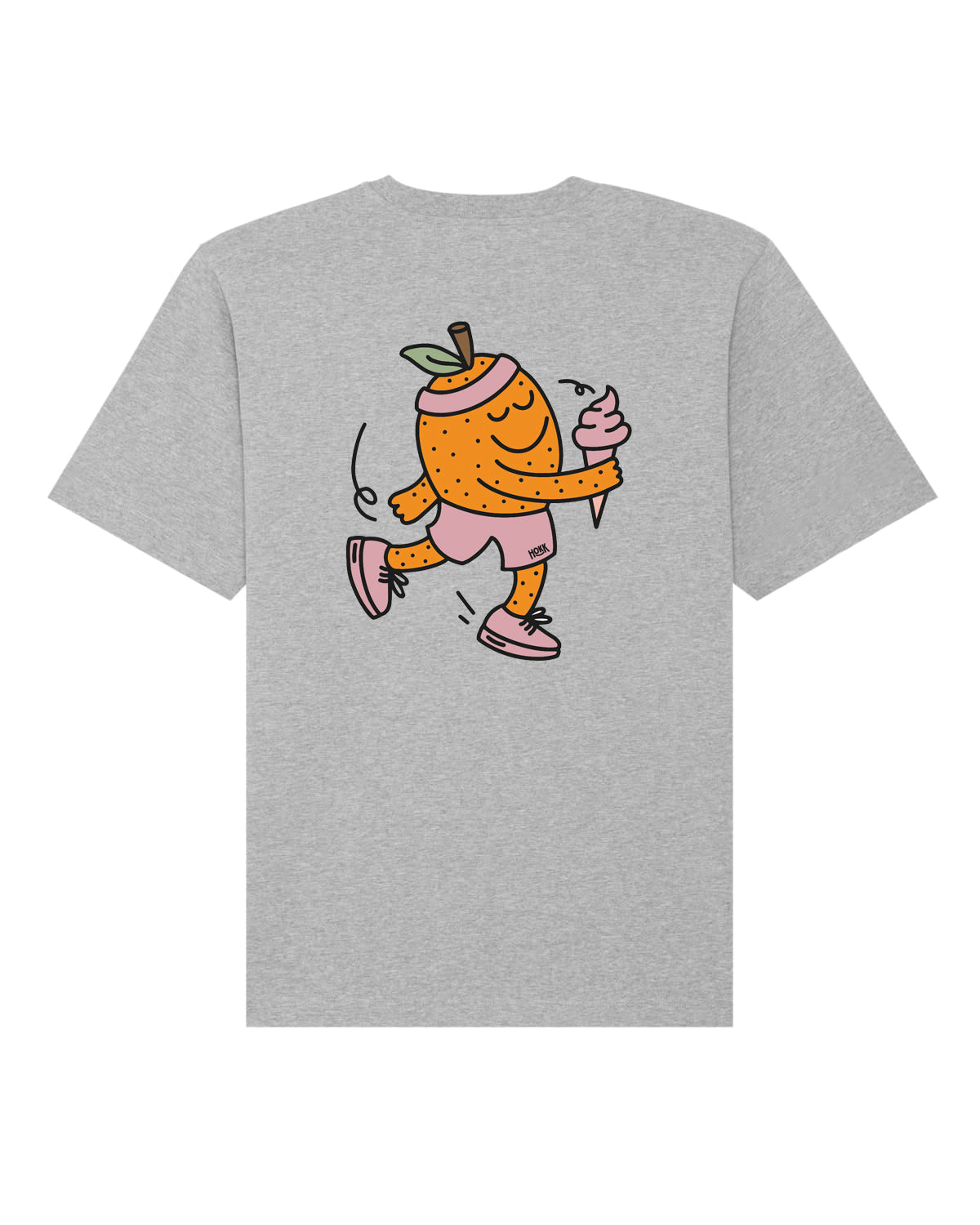 HOKK x FT | Oversized Shirt mit Backprint | Men/Unisex | Grey