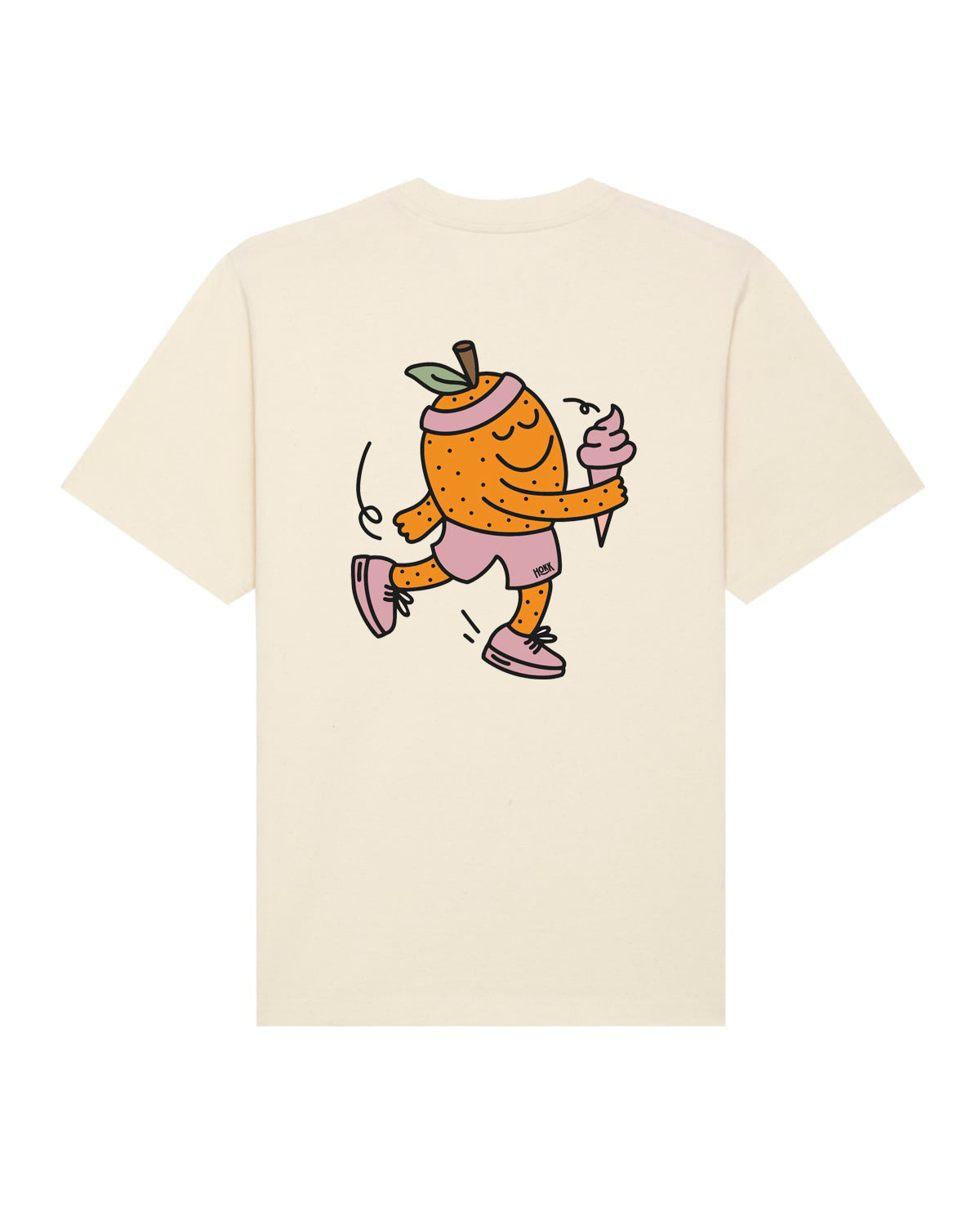 HOKK x FT | Oversized Shirt mit Backprint | Men/Unisex | Nature
