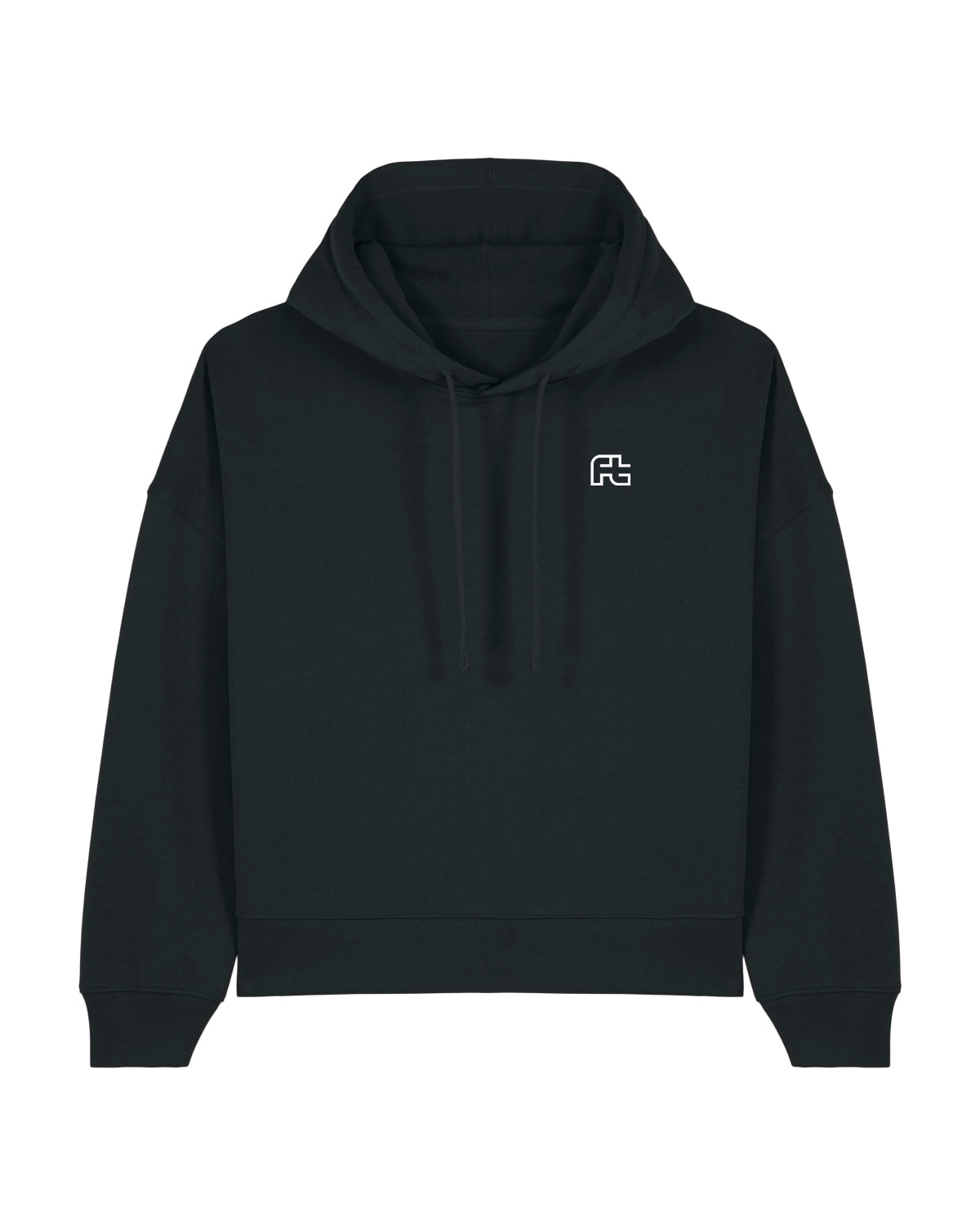 HOKK x FT | Hoodie mit Backprint | Outliner | Womens | Black