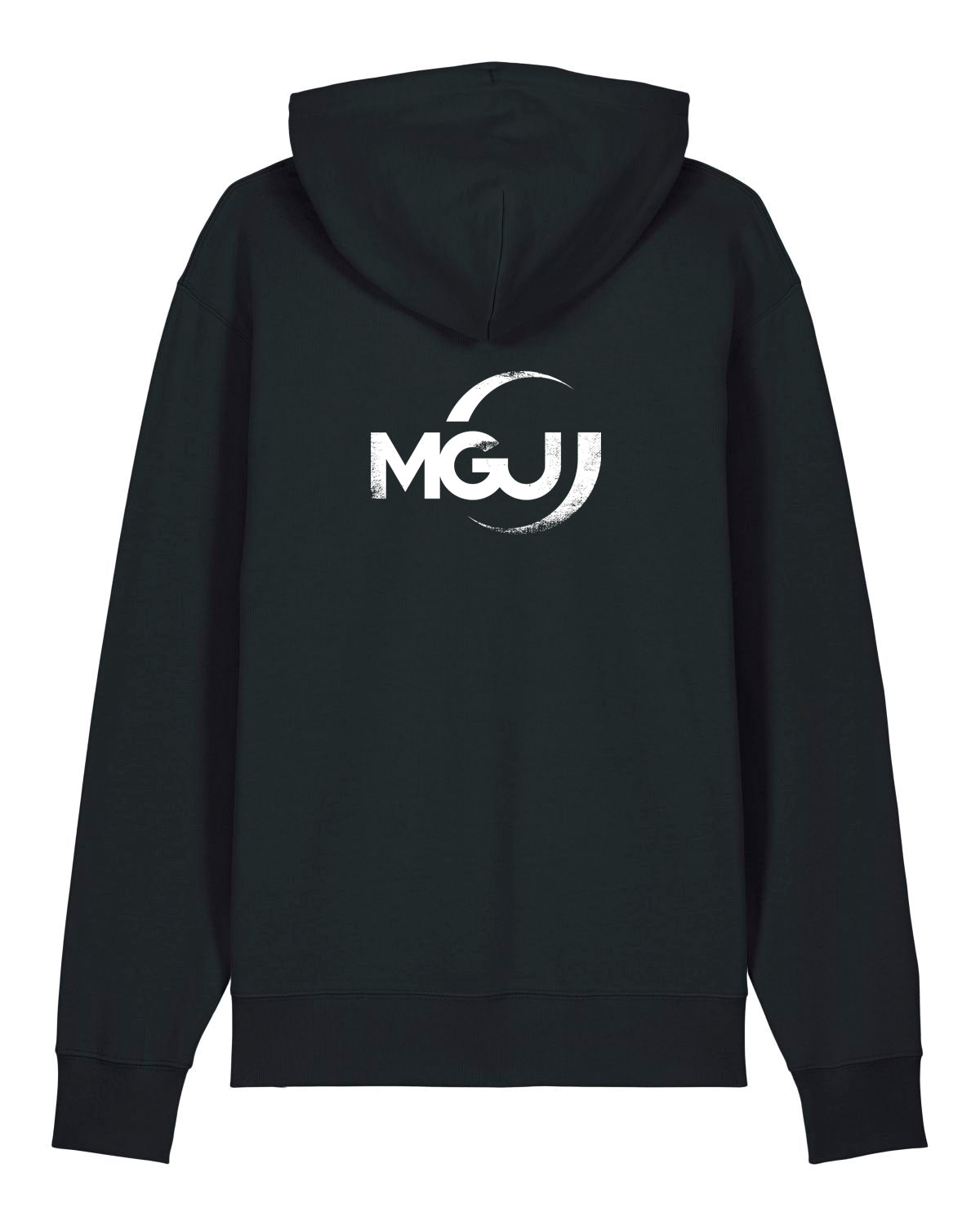 MGJ | Hoodie mit Backprint | kids & unisex | black