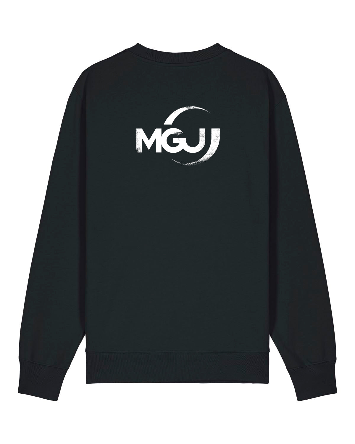 MGJ | Crewneck mit Backprint | kids & unisex | black