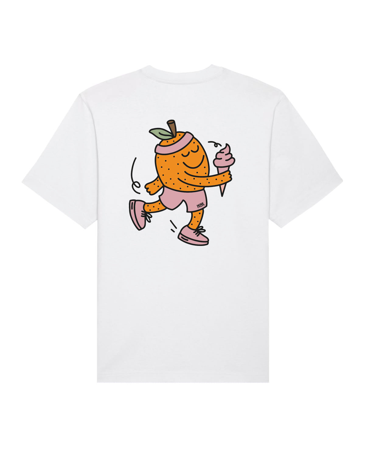 HOKK x FT | Oversized Shirt mit Backprint | Men/Unisex | White