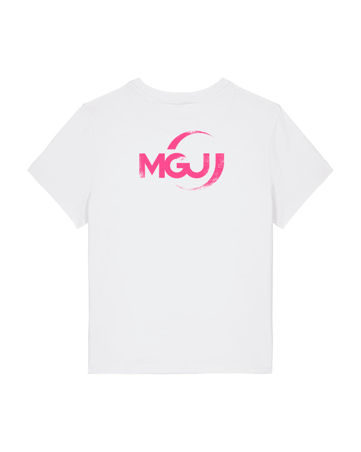 MGJ | Shirt mit Backprint | wmn | white/pink