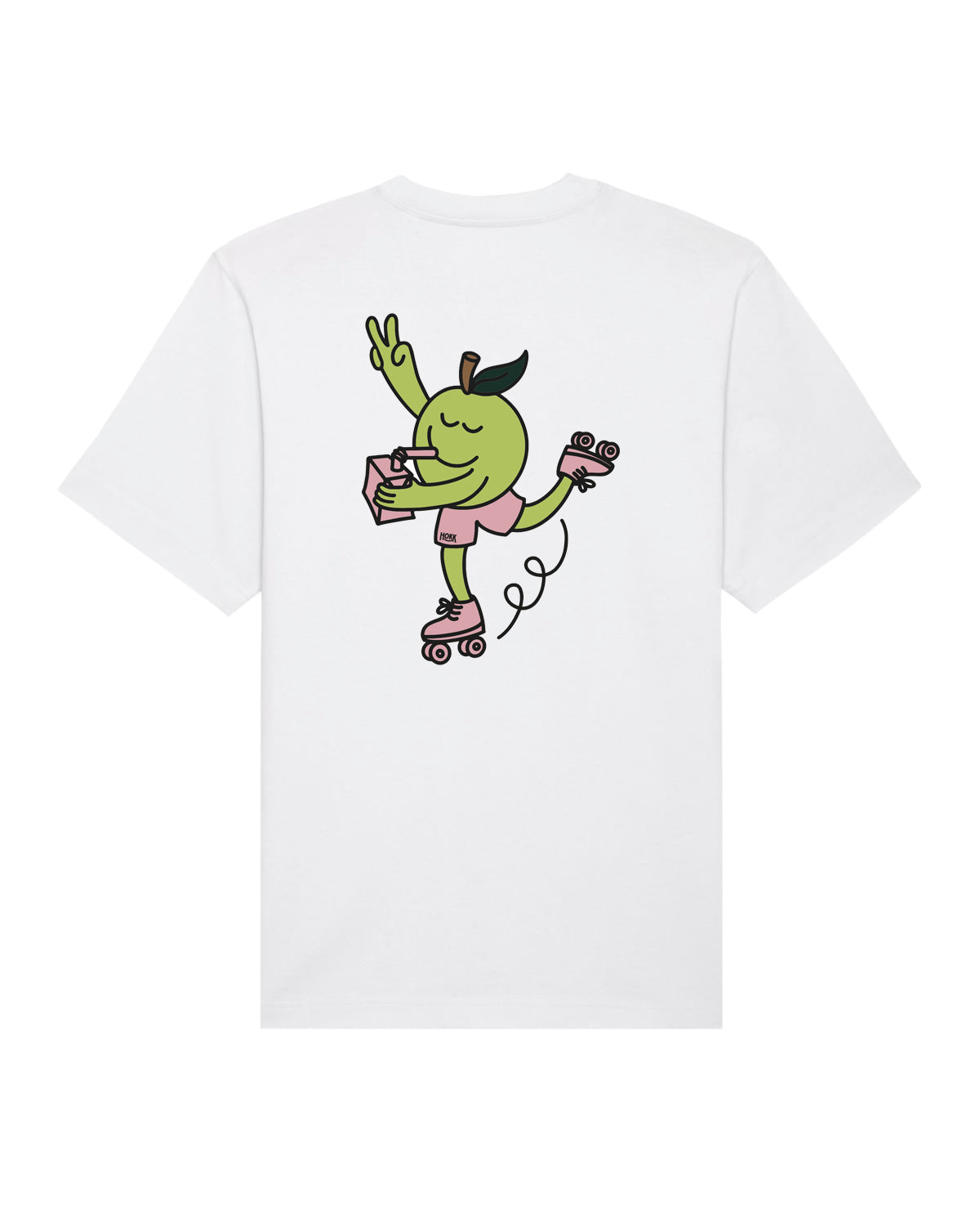 HOKK x FT | Oversized Shirt mit Backprint | Men/Unisex | White