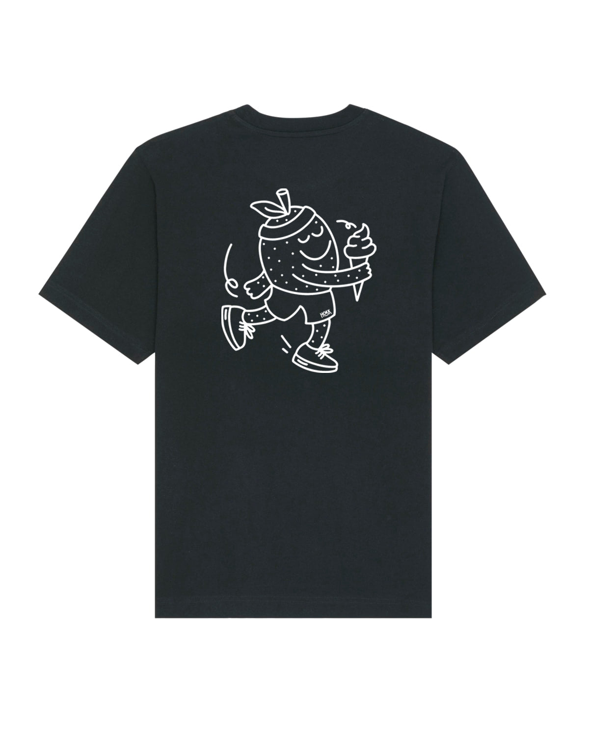 HOKK x FT | Oversized Shirt mit Backprint | Outliner | Men/Unisex | Black