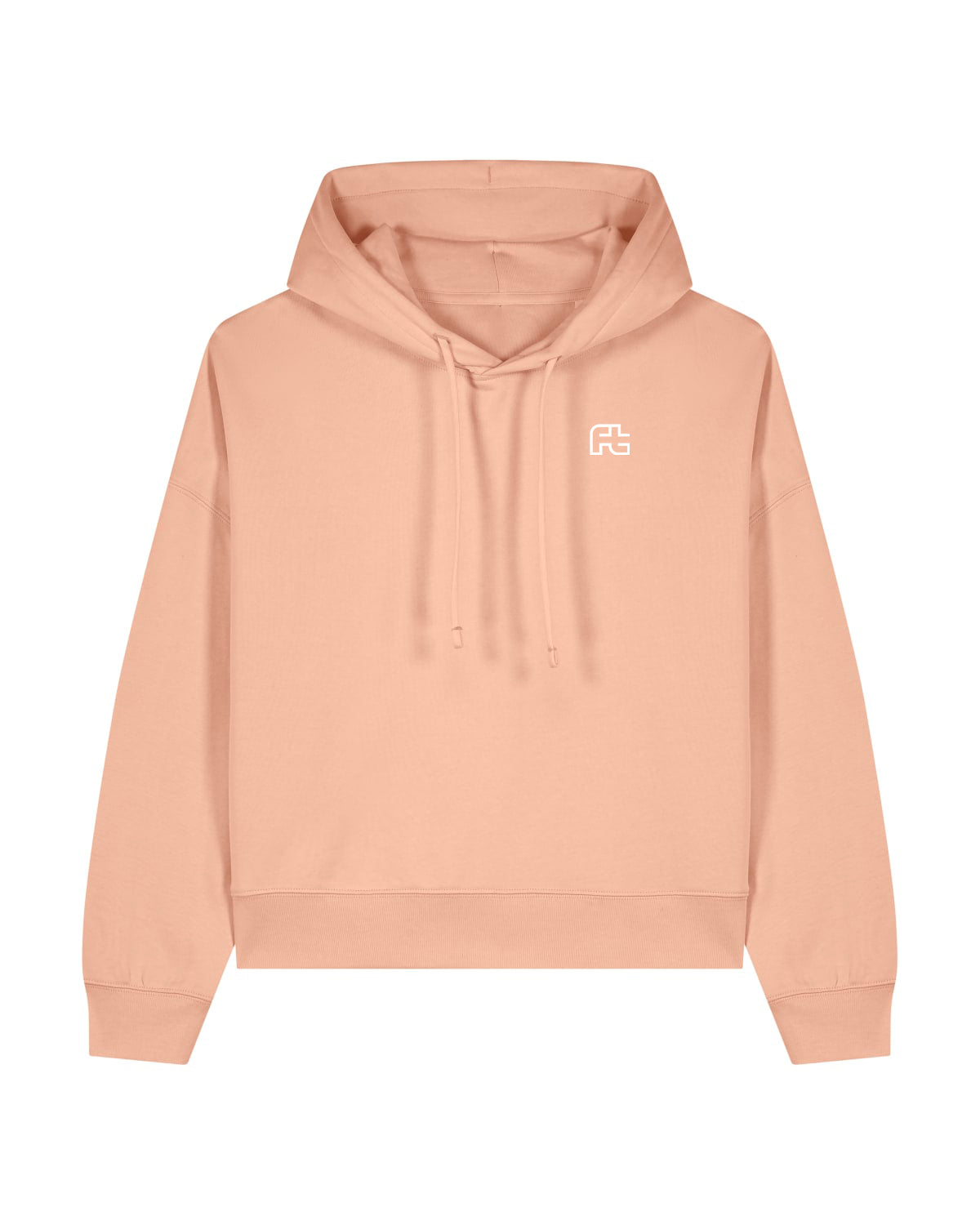 HOKK x FT | Hoodie mit Backprint | Outliner | Womens | Peach