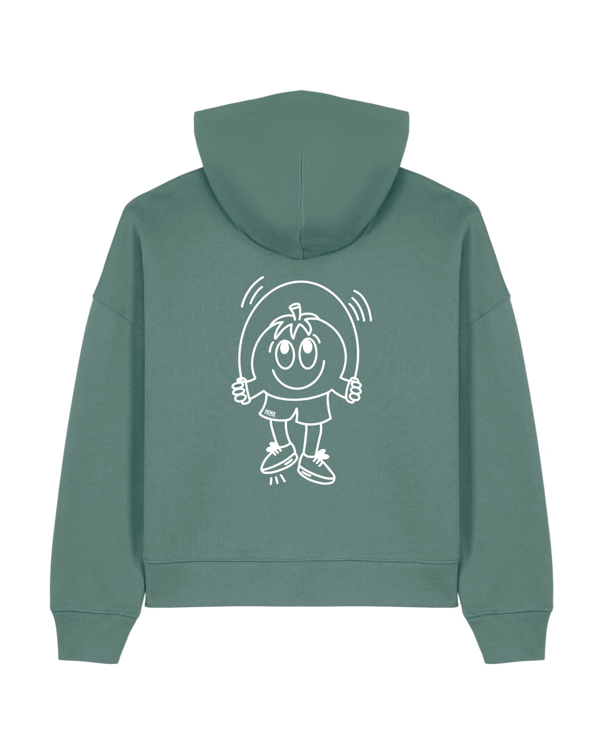 HOKK x FT | Hoodie mit Backprint | Outliner | Womens | Green