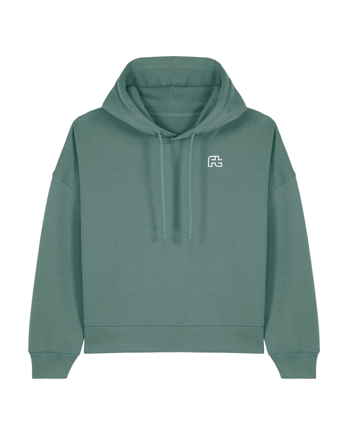 HOKK x FT | Hoodie mit Backprint | Outliner | Womens | Green