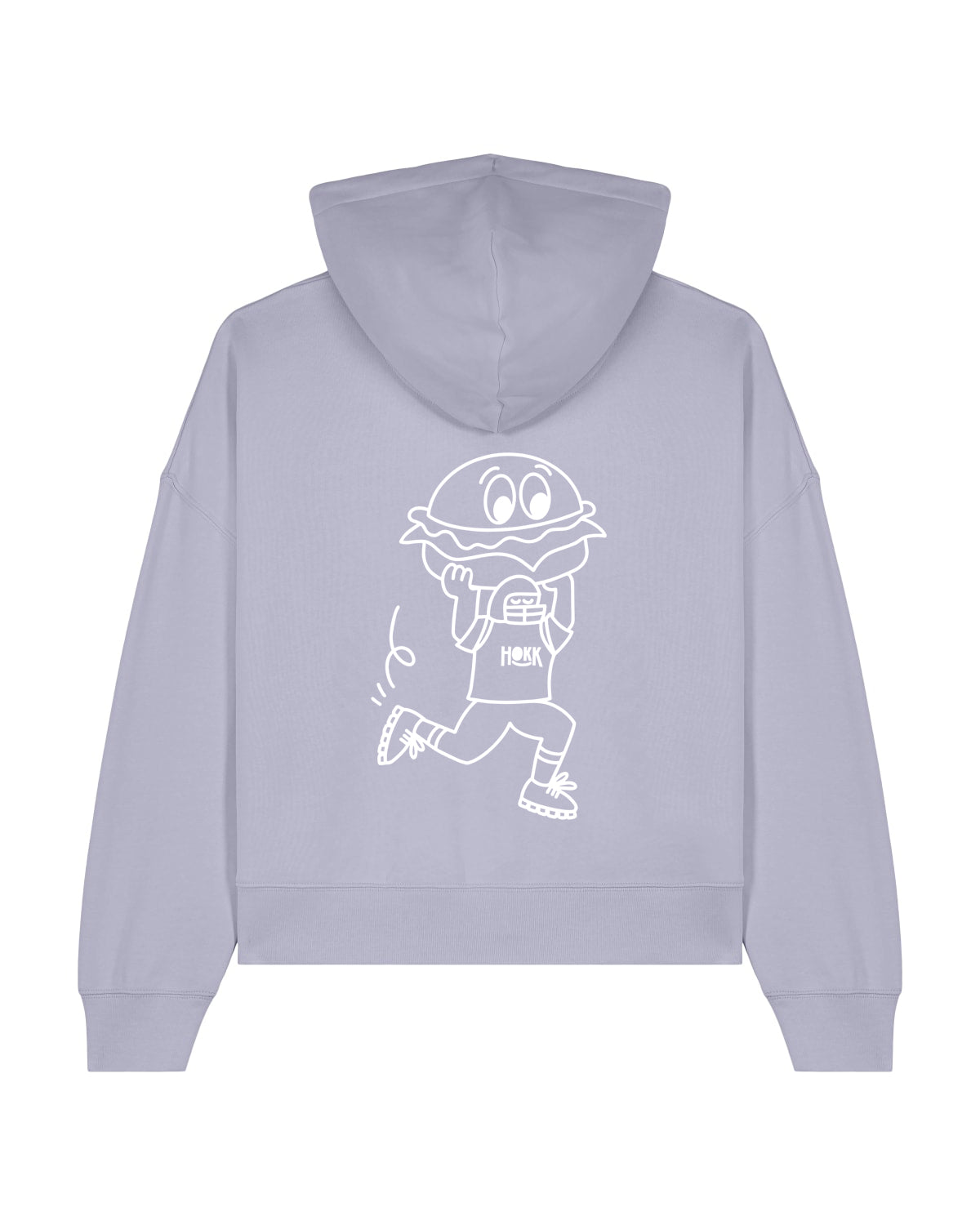 HOKK x FT | Hoodie mit Backprint | Outliner | Womens | Lavender