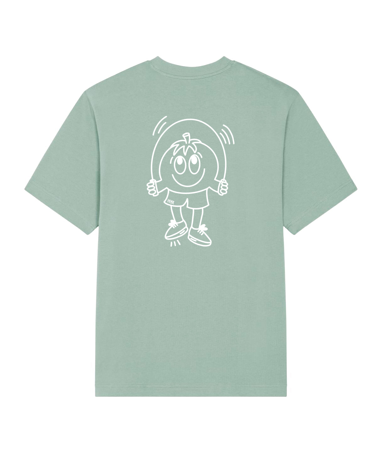 HOKK x FT | Oversized Shirt mit Backprint | Outliner | Men/Unisex | Aloe