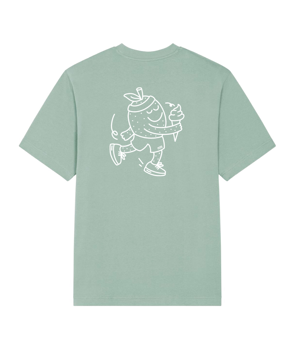 HOKK x FT | Oversized Shirt mit Backprint | Outliner | Men/Unisex | Aloe