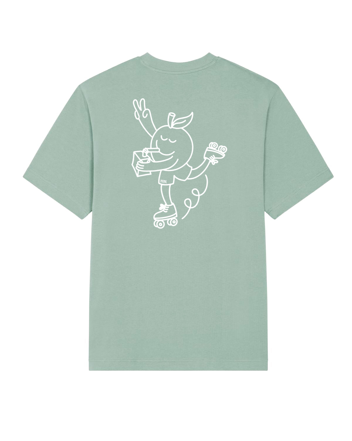 HOKK x FT | Oversized Shirt mit Backprint | Outliner | Men/Unisex | Aloe