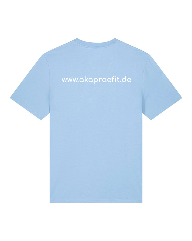 akademie | Shirt mit Backprint | men | light blue