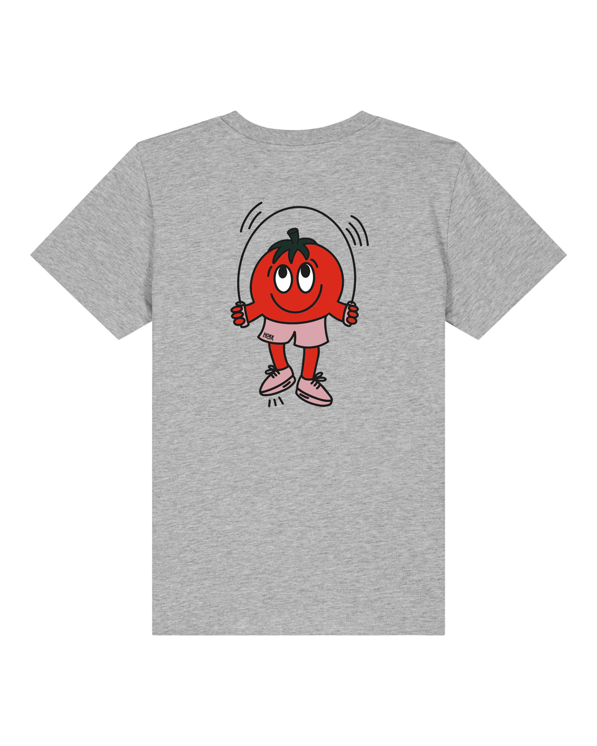 HOKK x FT | Shirt mit Backprint | Kids | Grey
