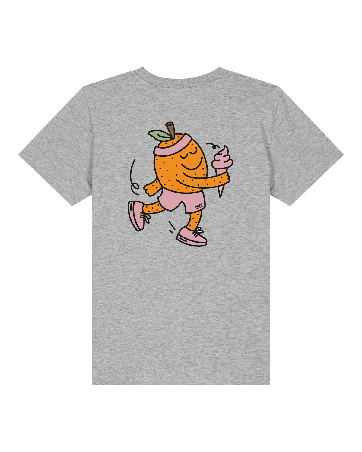 HOKK x FT | Shirt mit Backprint | Kids | Grey