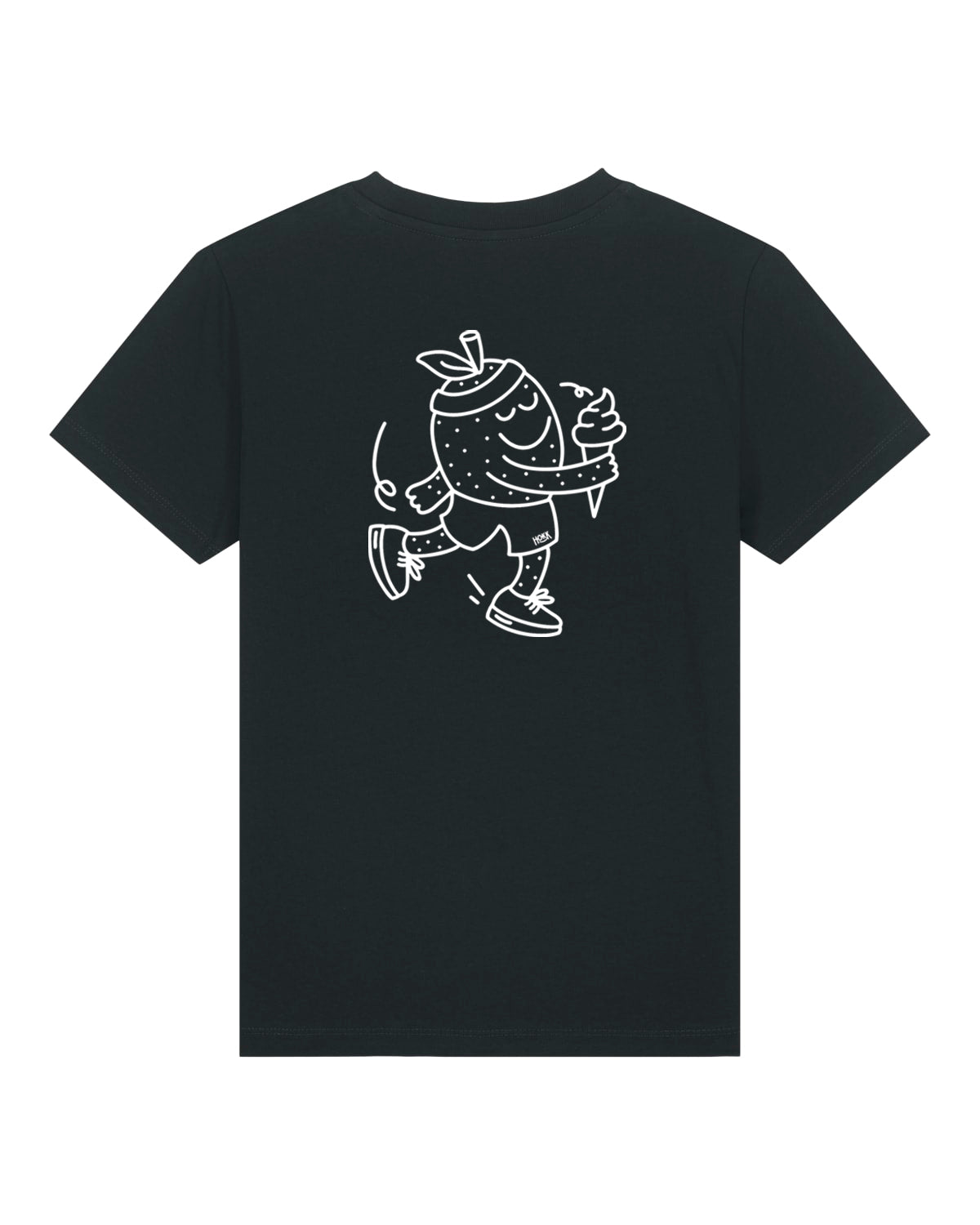 HOKK x FT | Shirt mit Backprint | Outliner | Kids | Black