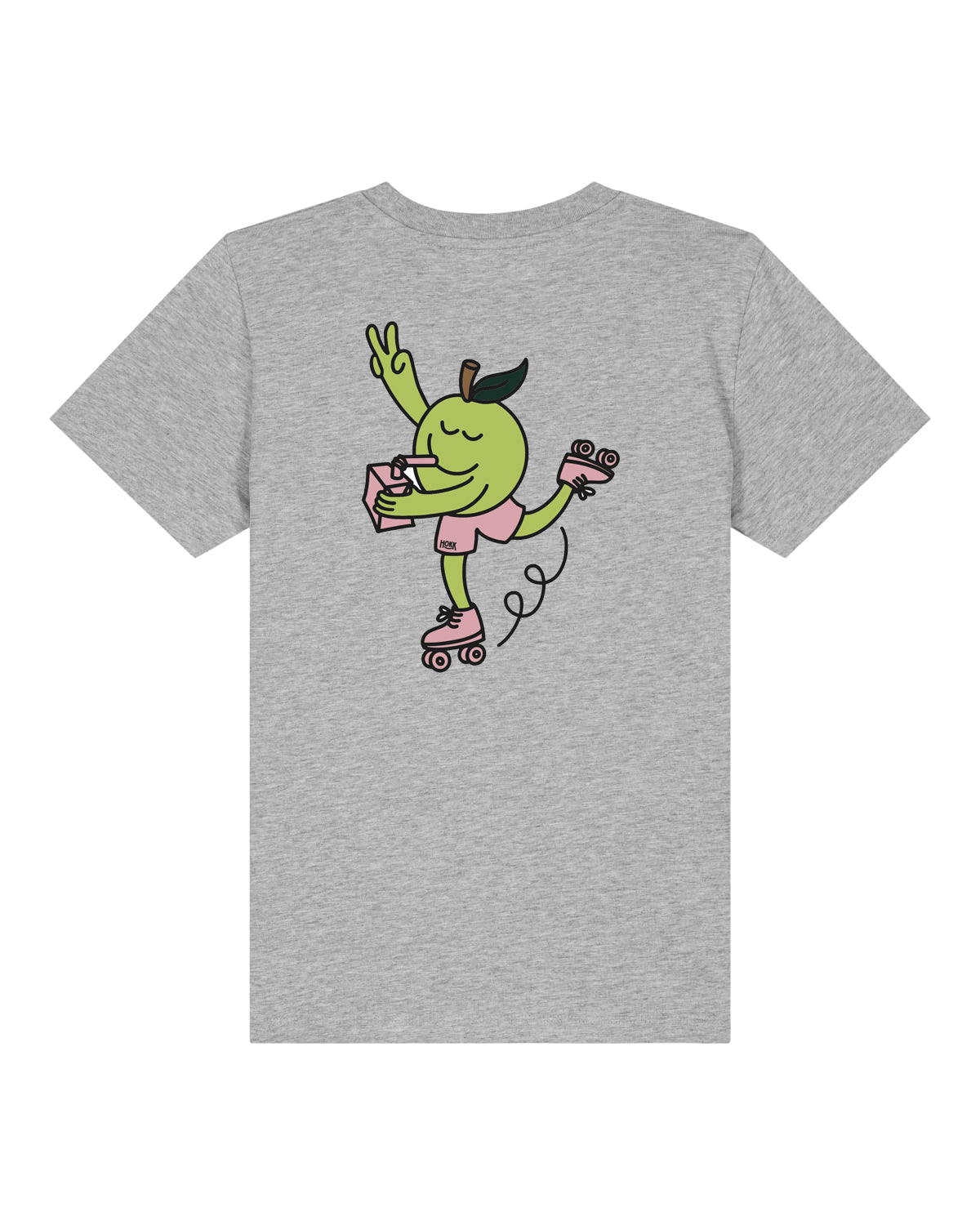 HOKK x FT | Shirt mit Backprint | Kids | Grey