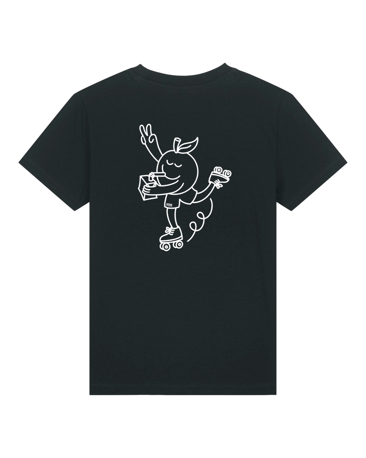 HOKK x FT | Shirt mit Backprint | Outliner | Kids | Black
