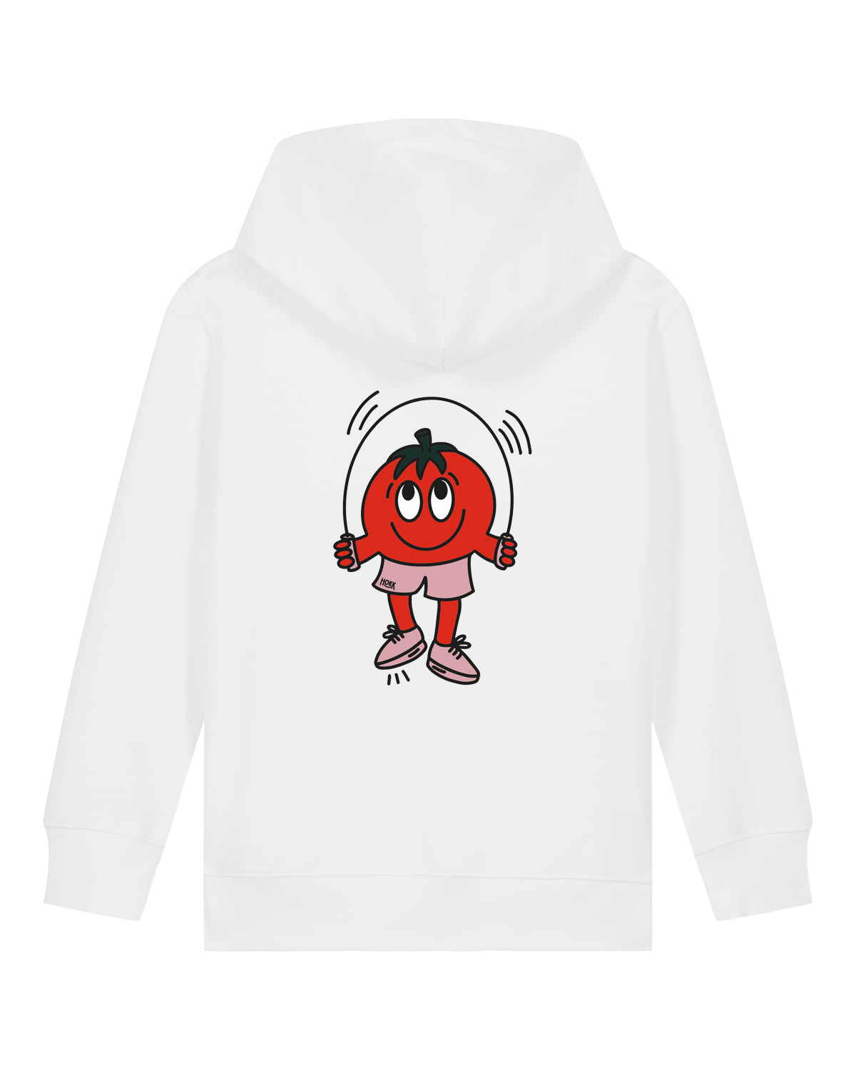HOKK x FT | Hoodie mit Backprint | Kids | White