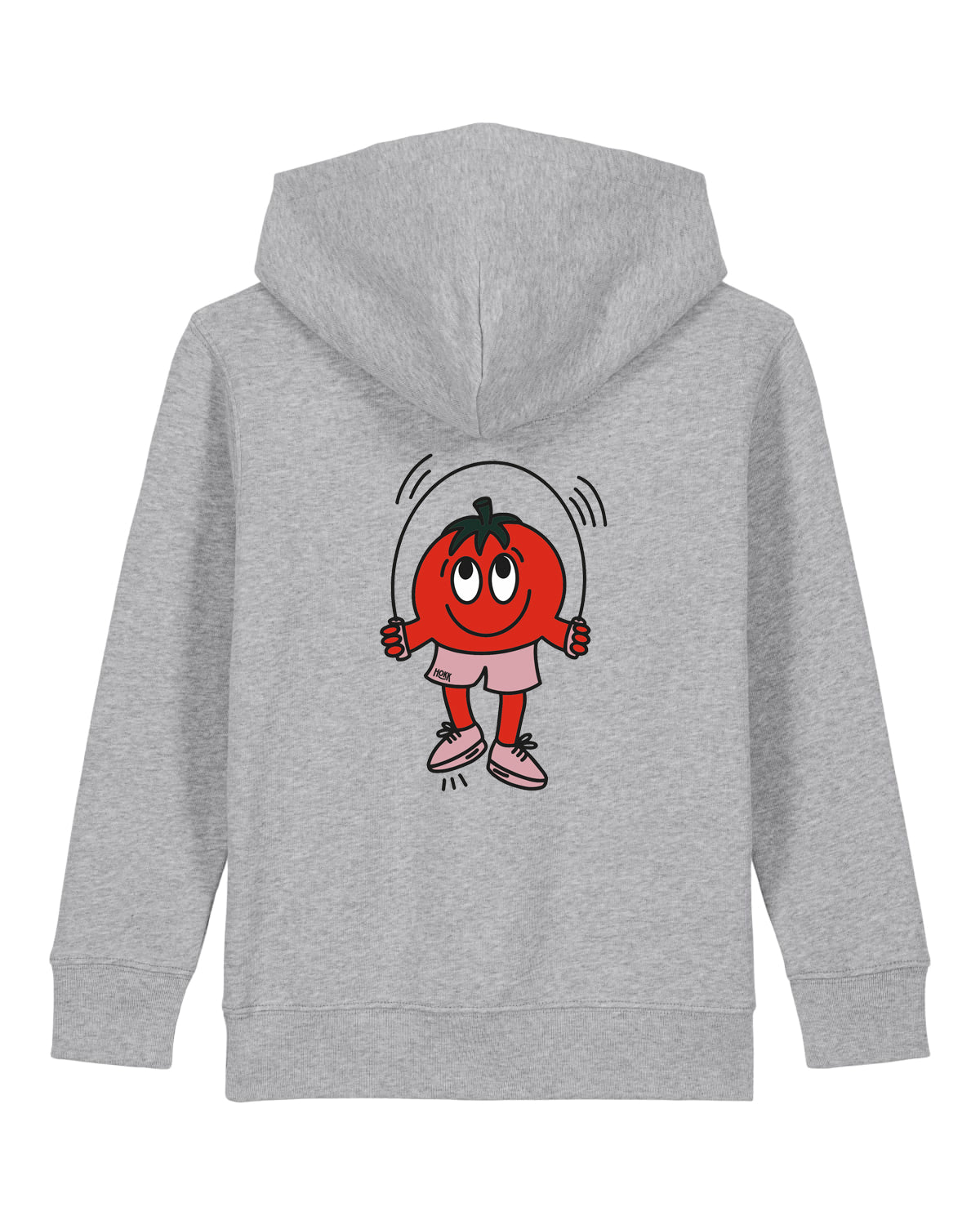 HOKK x FT | Hoodie mit Backprint | Kids | Grey