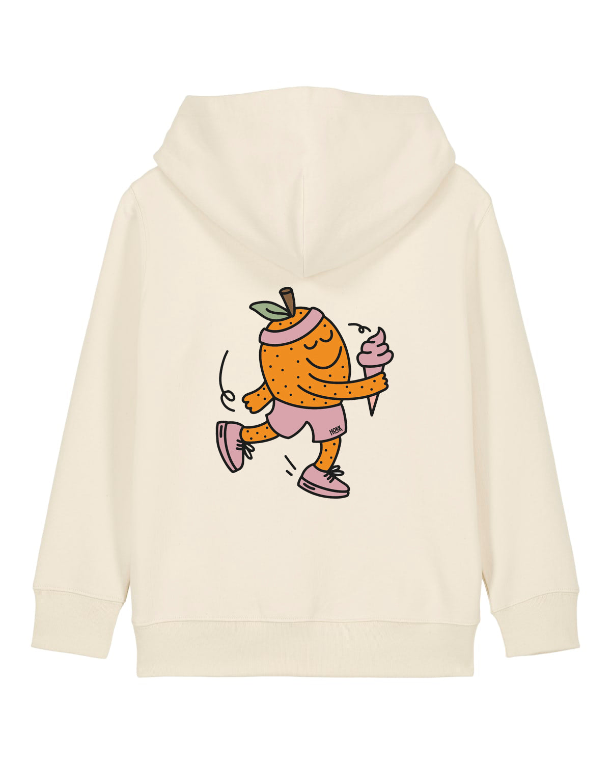 HOKK x FT | Hoodie mit Backprint | Kids | Nature