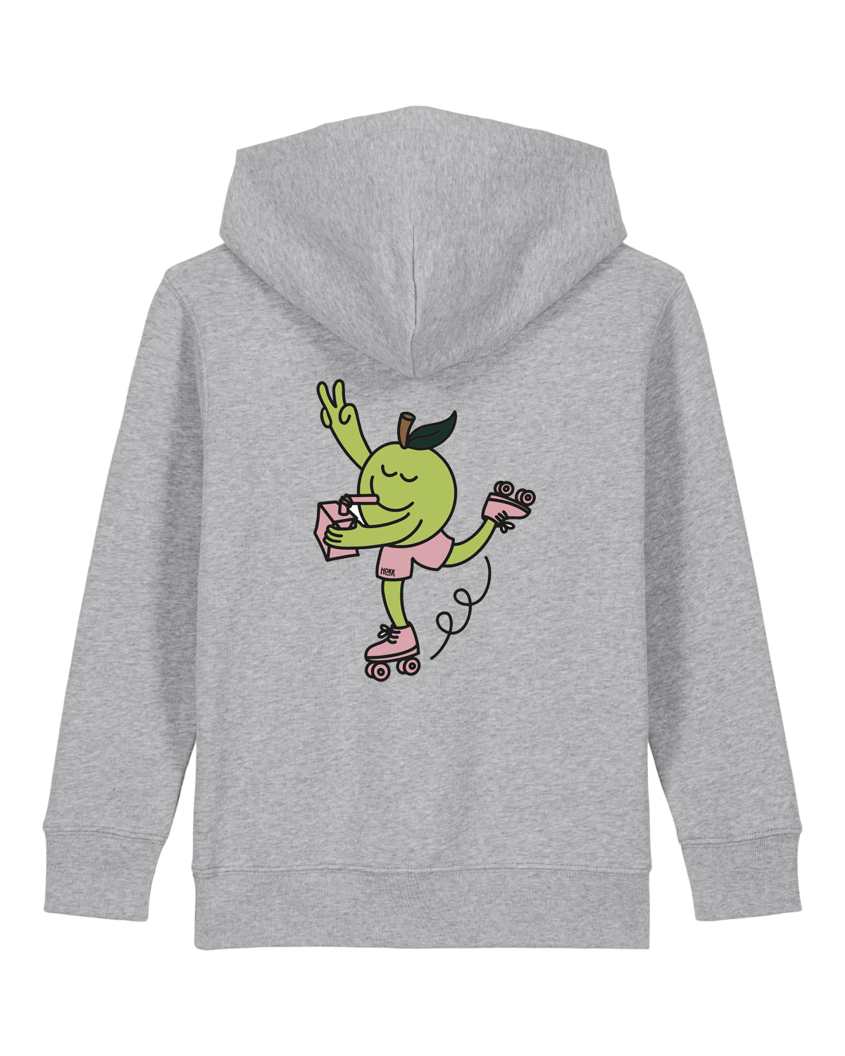 HOKK x FT | Hoodie mit Backprint | Kids | Grey
