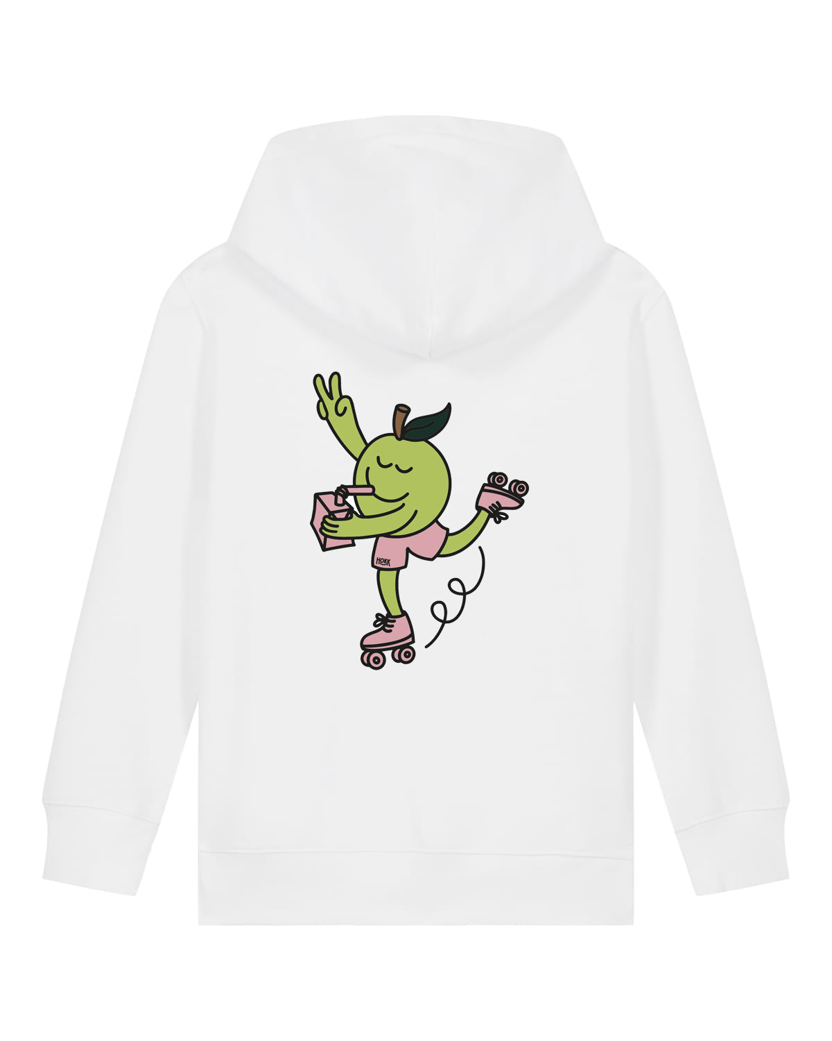 HOKK x FT | Hoodie mit Backprint | Kids | White