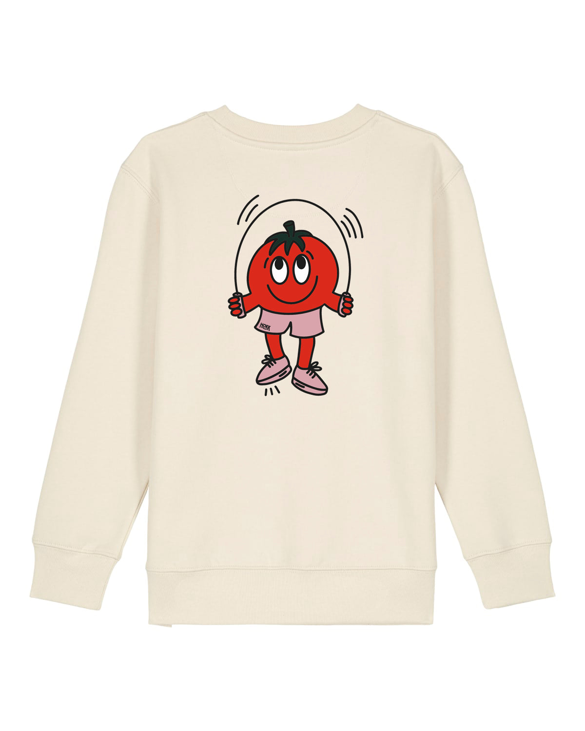 HOKK x FT | Crewneck mit Backprint | Kids | Nature