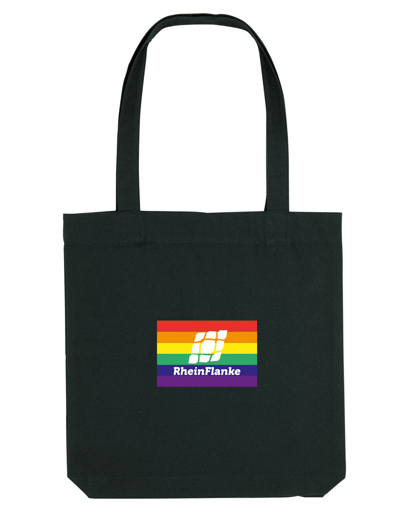 RF | Shopper | unisex | black rainbow