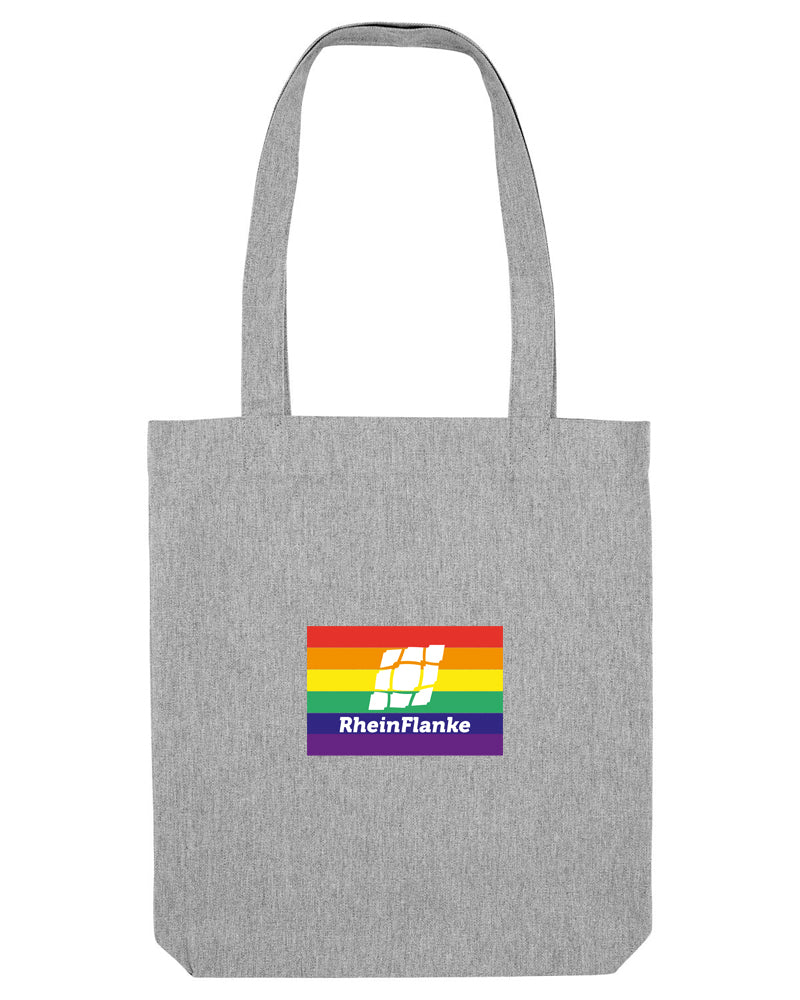 RF | Shopper | unisex | light grey rainbow