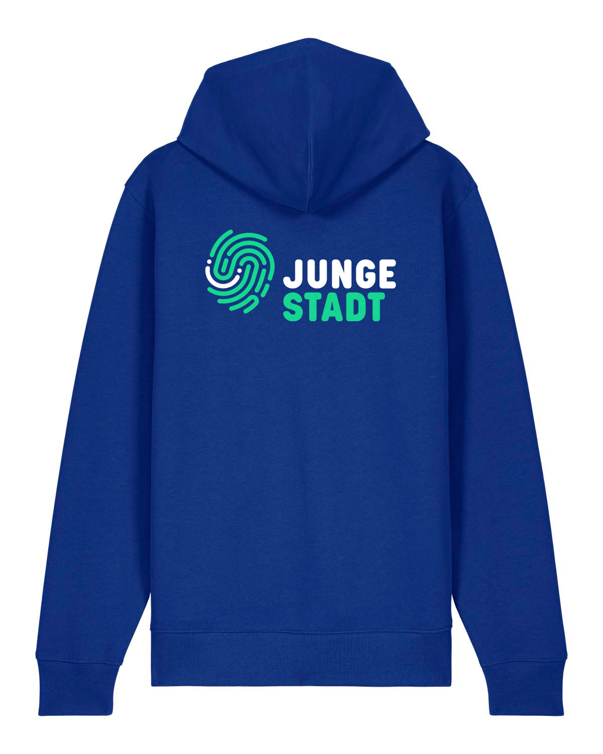 JSK | Zipper mit Backprint | unisex | blue