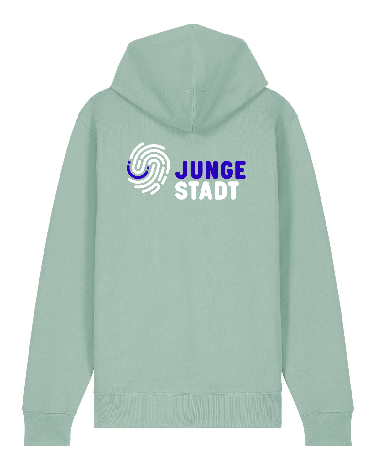 JSK | Zipper mit Backprint | unisex | aloe