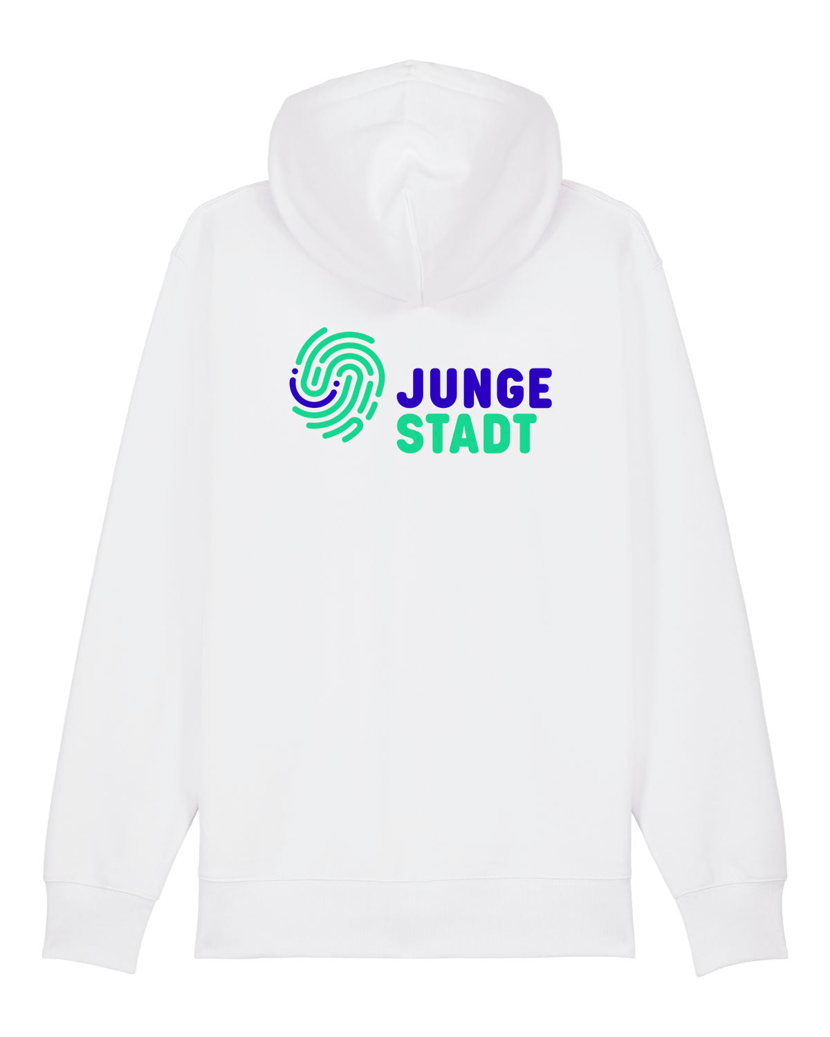 JSK | Zipper mit Backprint | unisex | white