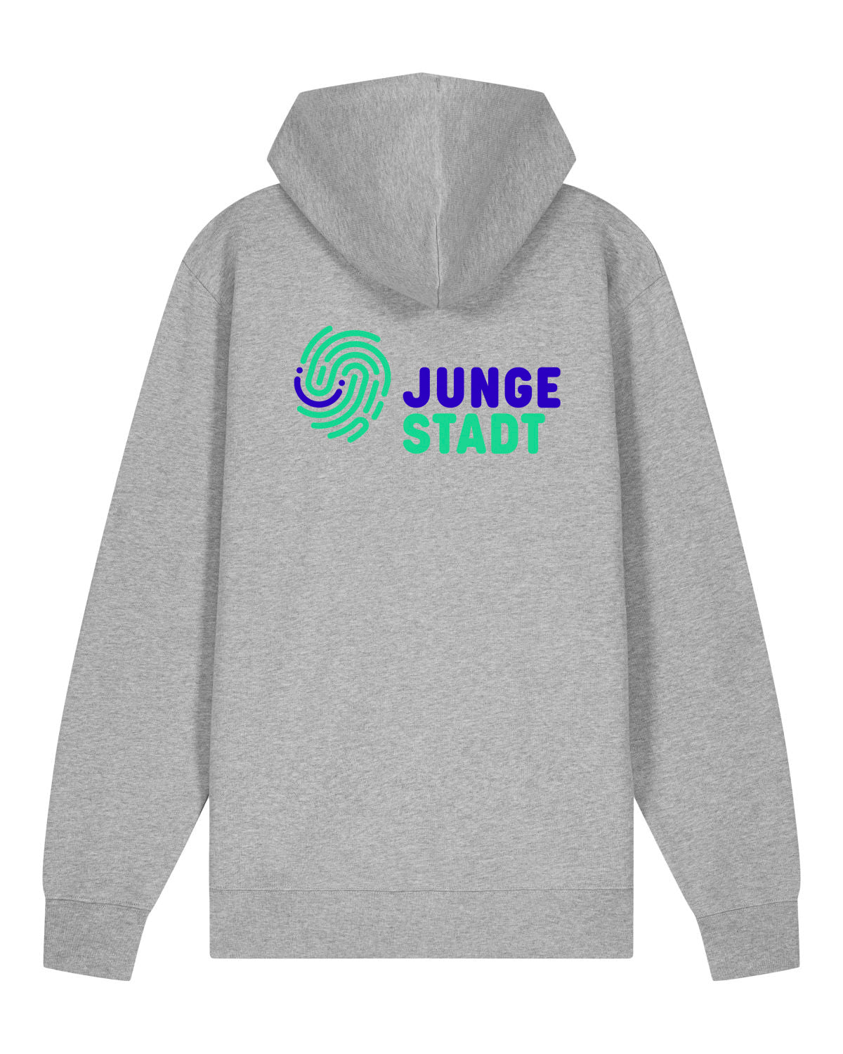 JSK | Zipper mit Backprint | unisex | grey