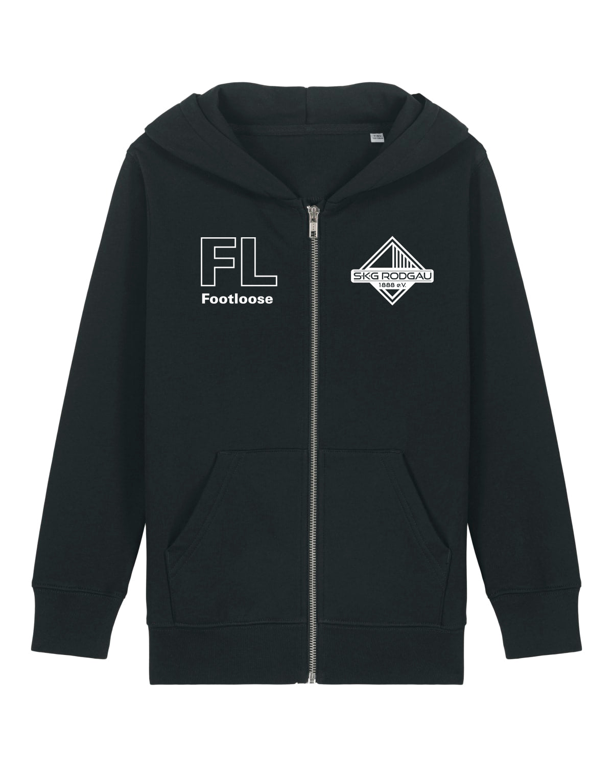 SKG | Zipper mit Backprint | Kids | Black